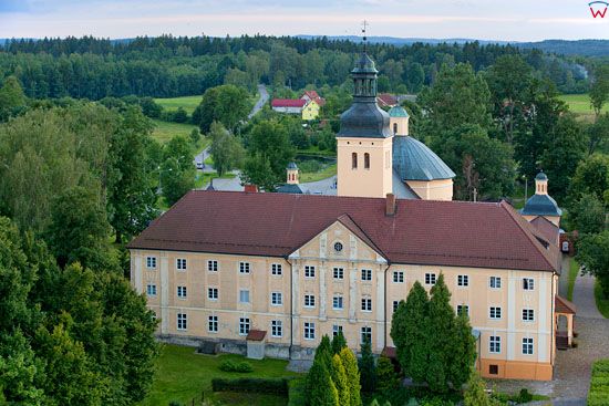 Stoczek Warminski - klasztor. EU, Pl, warm-maz. LOTNICZE.